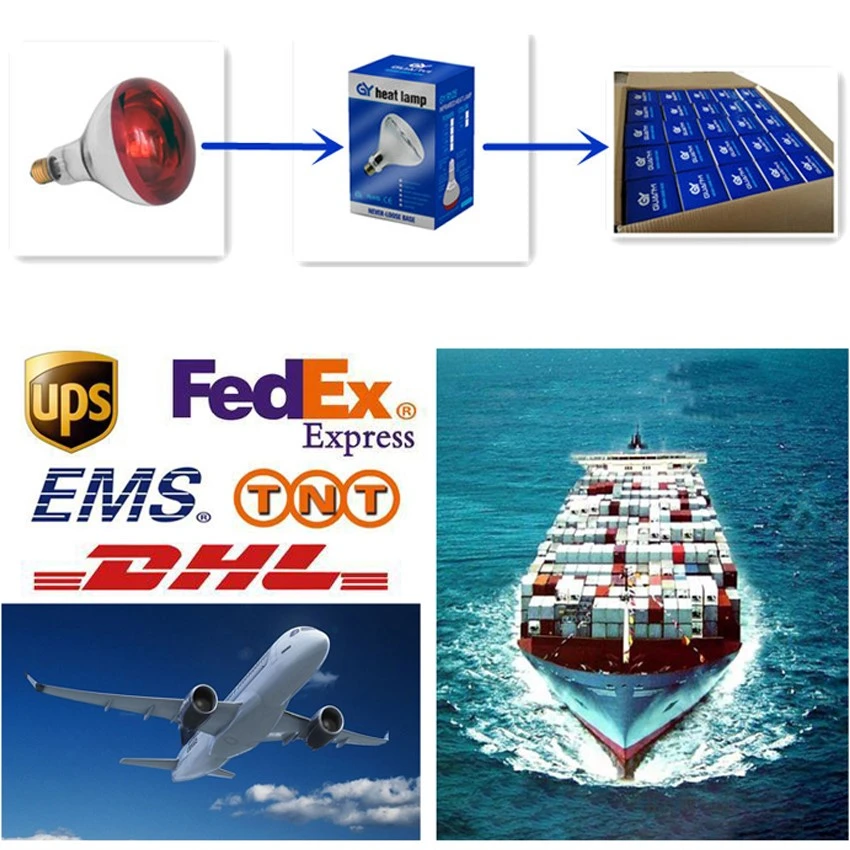 Packaging and Delivery of ir heat bulb Packaging and Delivery of ir heat bulb